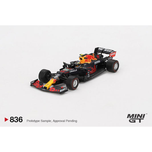 Mini GT - Pre-Order - Red Bull RB16B #11 Sergio Pérez 2021 - MGT00836 - 1:64