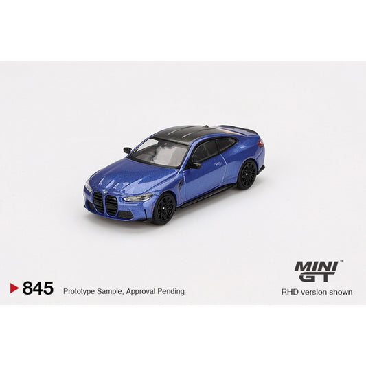 Mini GT - Pre-Order - BMW M4 Competition (G82) Portimao Blue - MGT00845 (LHD)