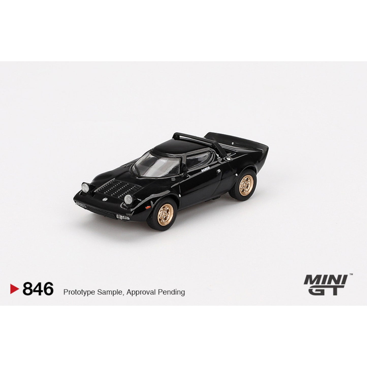 Mini GT - Pre-Order - Lancia Stratos HF Stradale Nero - MGT00846 (LHD)