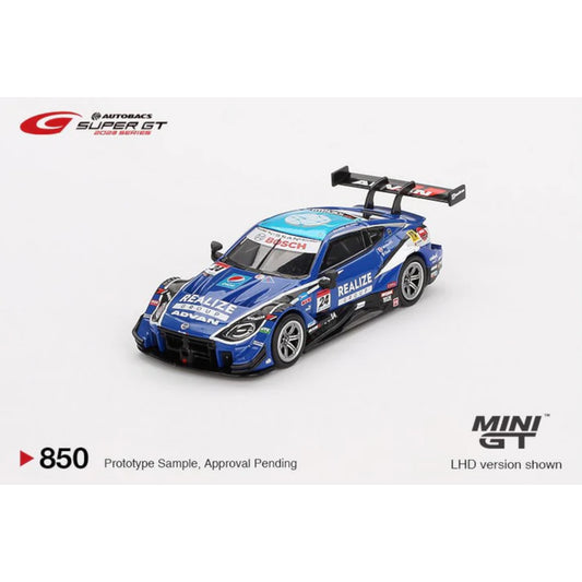 Mini GT - Pre-Order - NISSAN Z GT500 NO.24 REALIZE CORPORATION ADVAN Z KONDO RACING 2023 SUPER GT SERIES - MGT00850