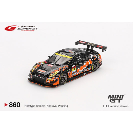 Mini GT - Pre-Order - Nissan GT-R NISMO GT3 #10 "PONOS GAINER GT-R" GAINER  2023 SUPER GT SERIES - MGT00860