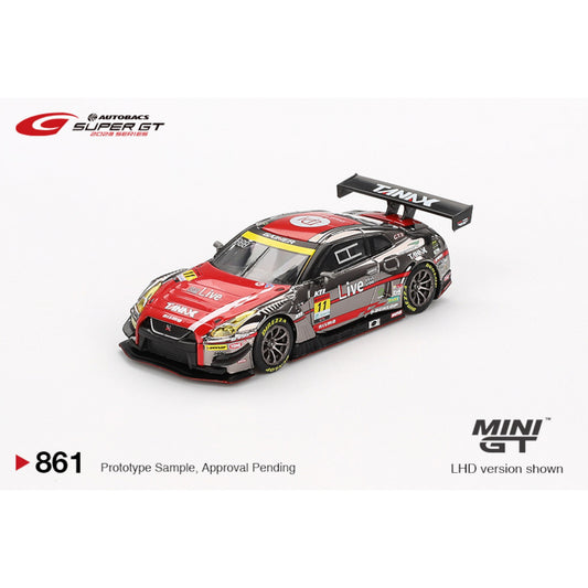 Mini GT - Pre-Order - Nissan GT-R NISMO GT3 #11 "GAINER TANAX GT-R" GAINER  2023 SUPER GT SERIES- MGT00861