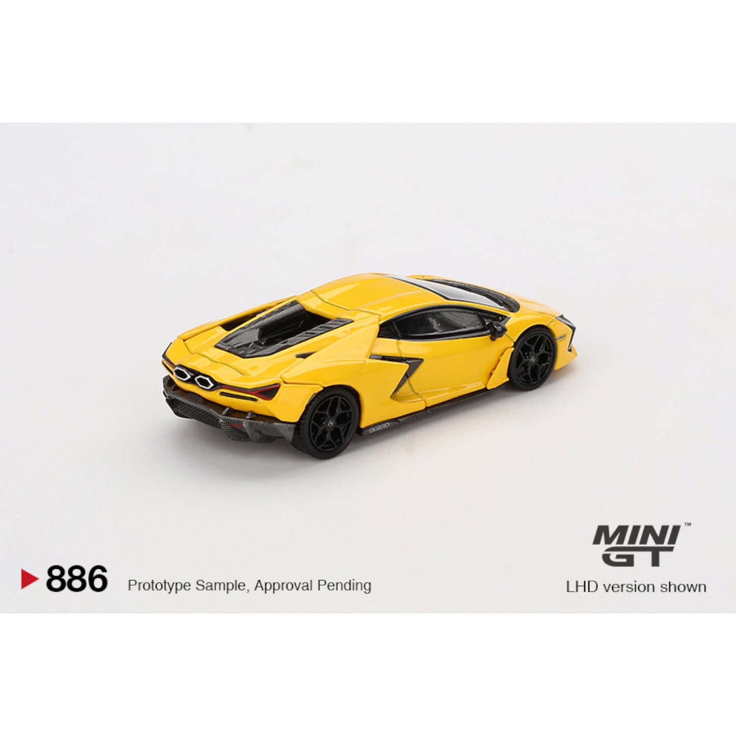 Mini GT - Pre-Order - Lamborghini Revuelto Giallo - MGT00886 (LHD)