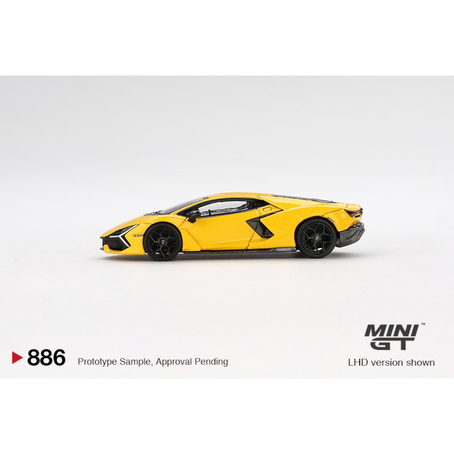 Mini GT - Pre-Order - Lamborghini Revuelto Giallo - MGT00886 (LHD)