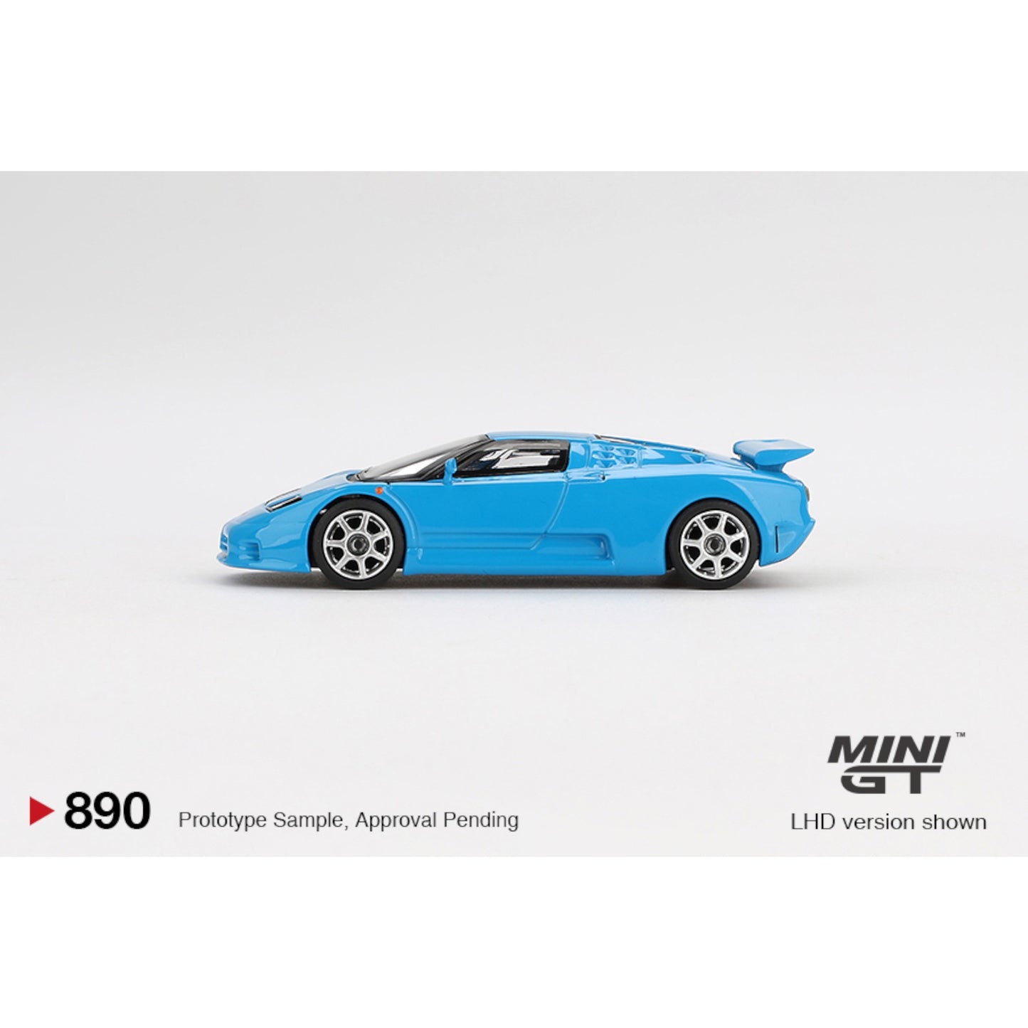 Mini GT - Pre-Order - Bugatti EB110 Super Sport - Blu Bugatti - MGT00890 (LHD)