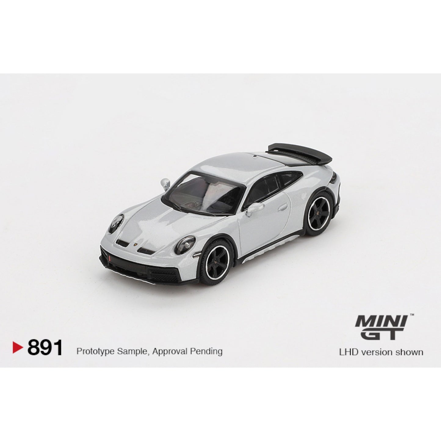 Mini GT - Pre-Order - Porsche 911 Dakar Ice Gray Metallic - MGT00891 (LHD)