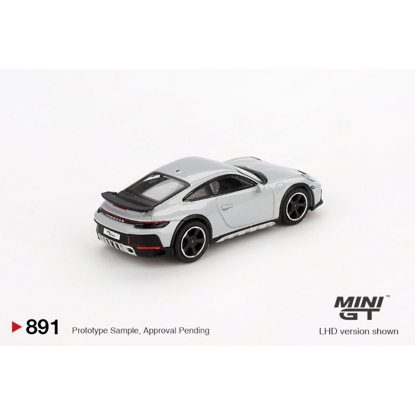 Mini GT - Pre-Order - Porsche 911 Dakar Ice Gray Metallic - MGT00891 (LHD)