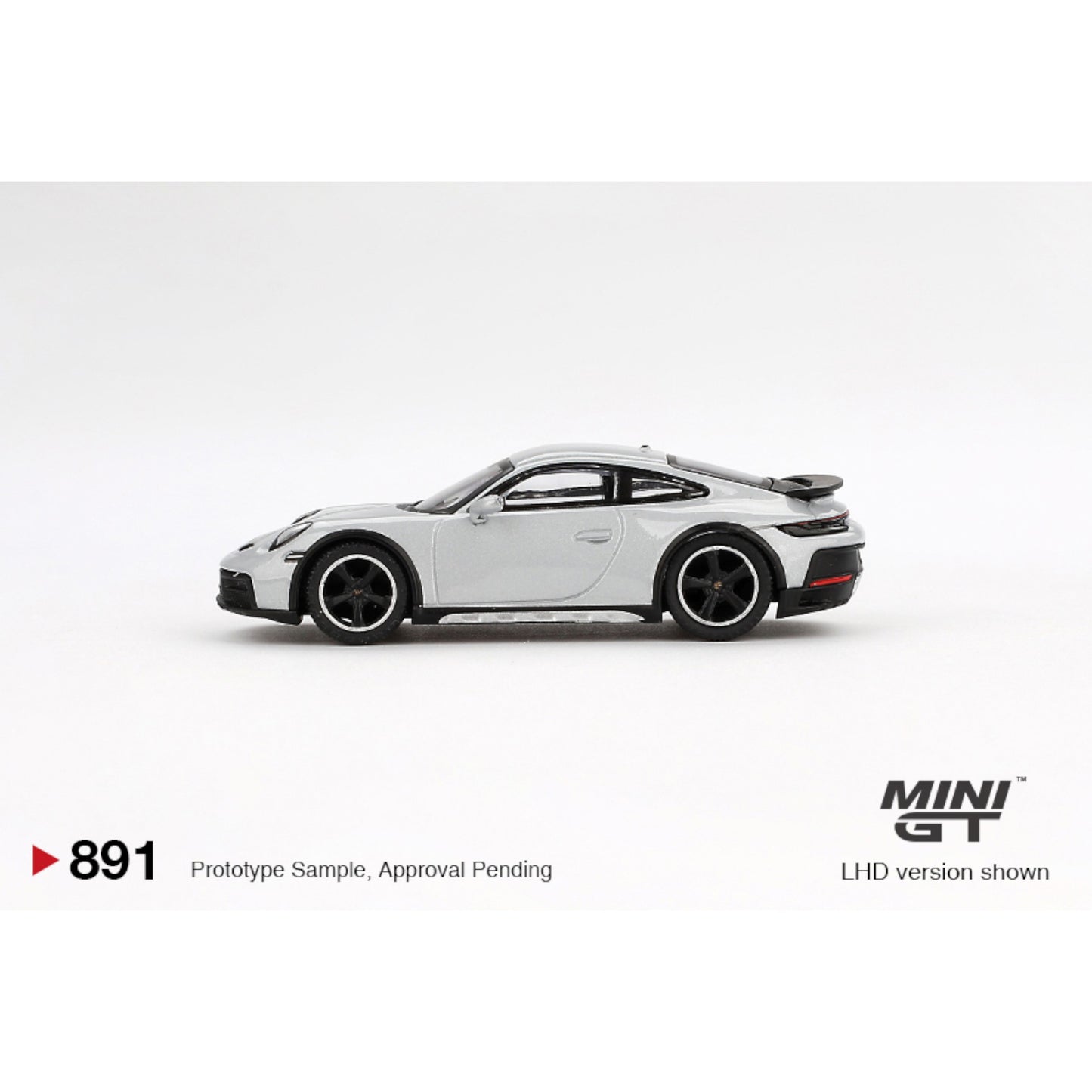 Mini GT - Pre-Order - Porsche 911 Dakar Ice Gray Metallic - MGT00891 (LHD)