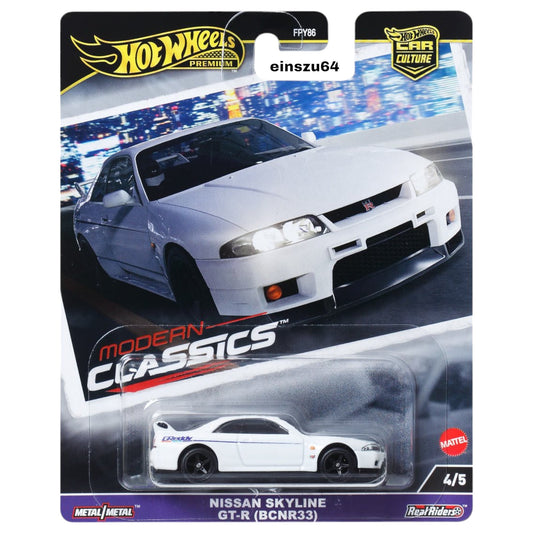 Hot Wheels 2024 - Modern Classics - Nissan Skyline GT-R (BCNR33) - HRV99