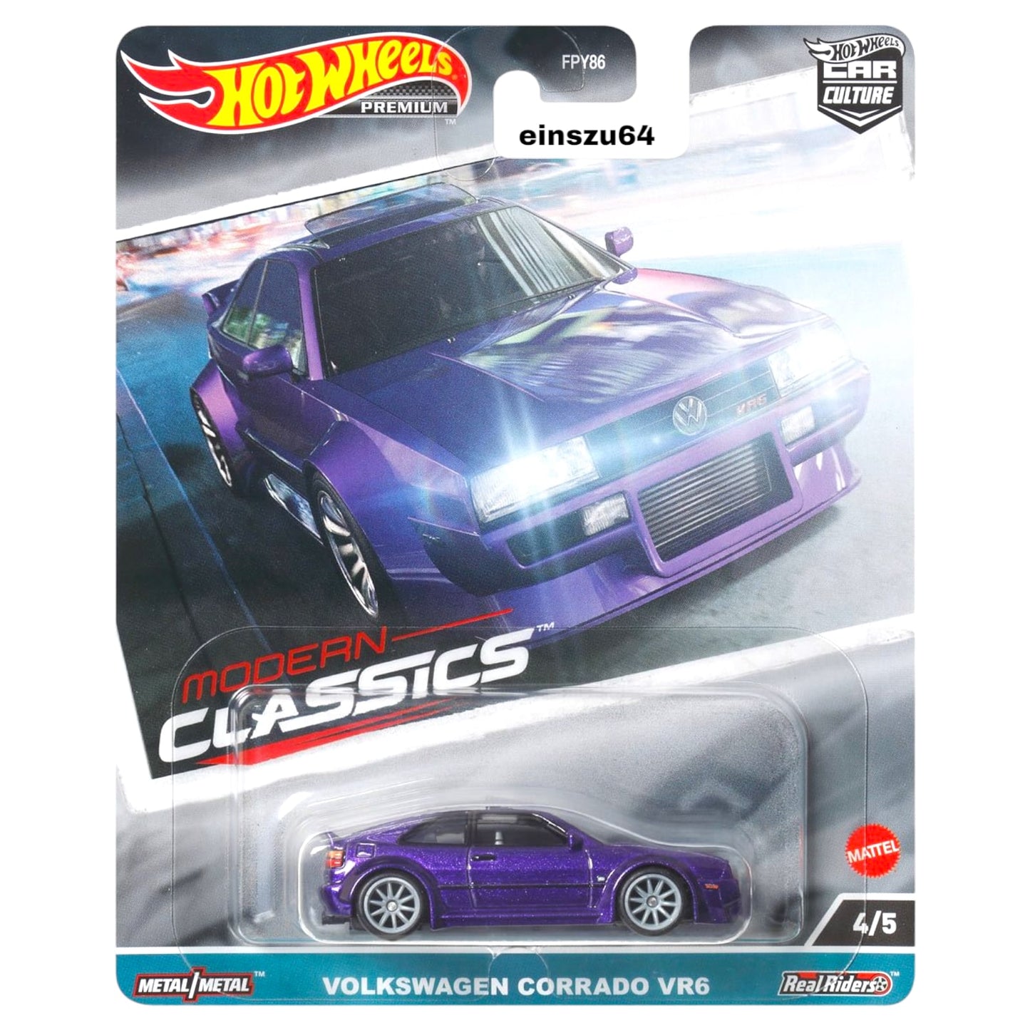 Hot Wheels 2023 - Modern Classics - VW Corrado VR6 - HKC65 - 1:64