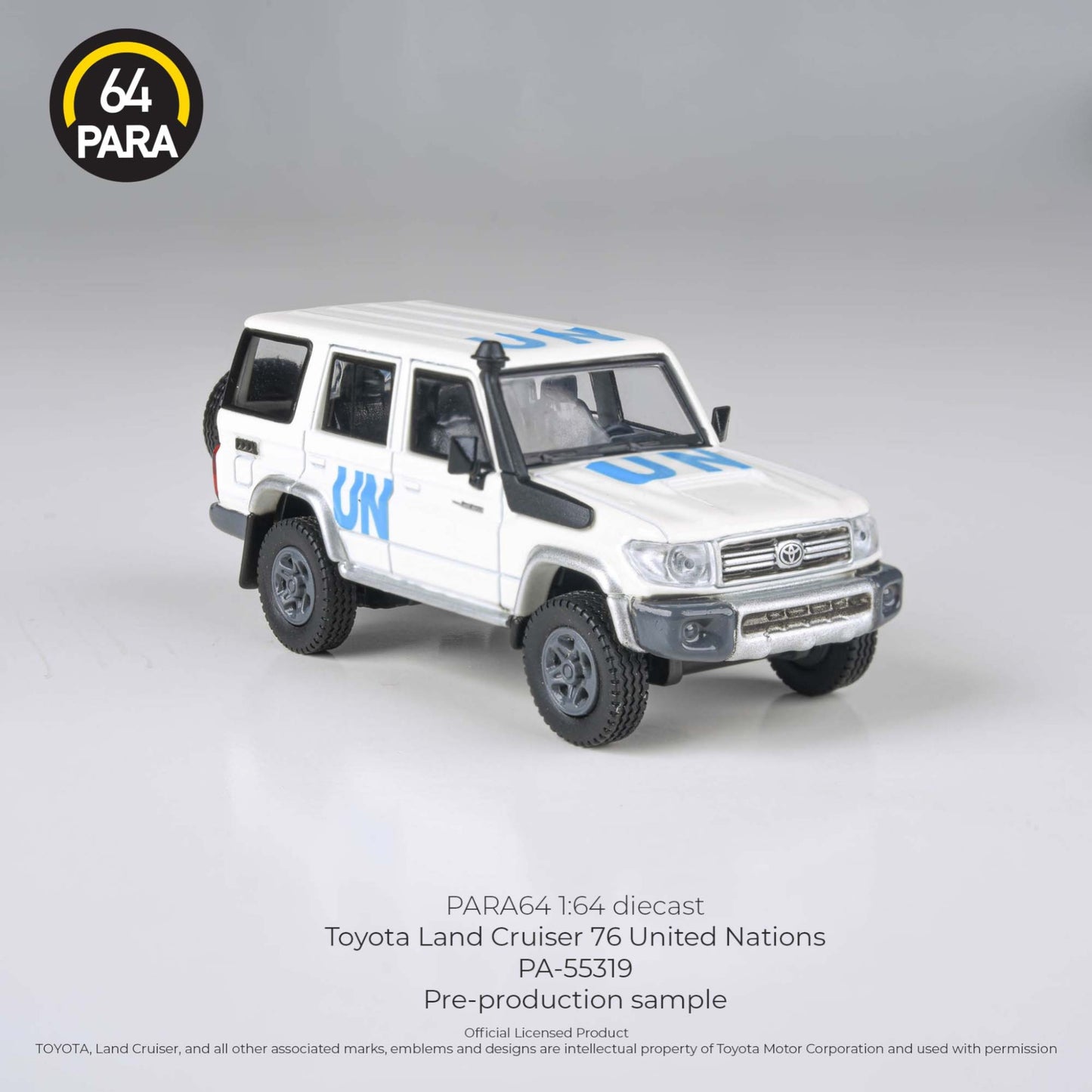 Para64 - Toyota Land Cruiser 76 - United Nations - PA-55319 (LHD)