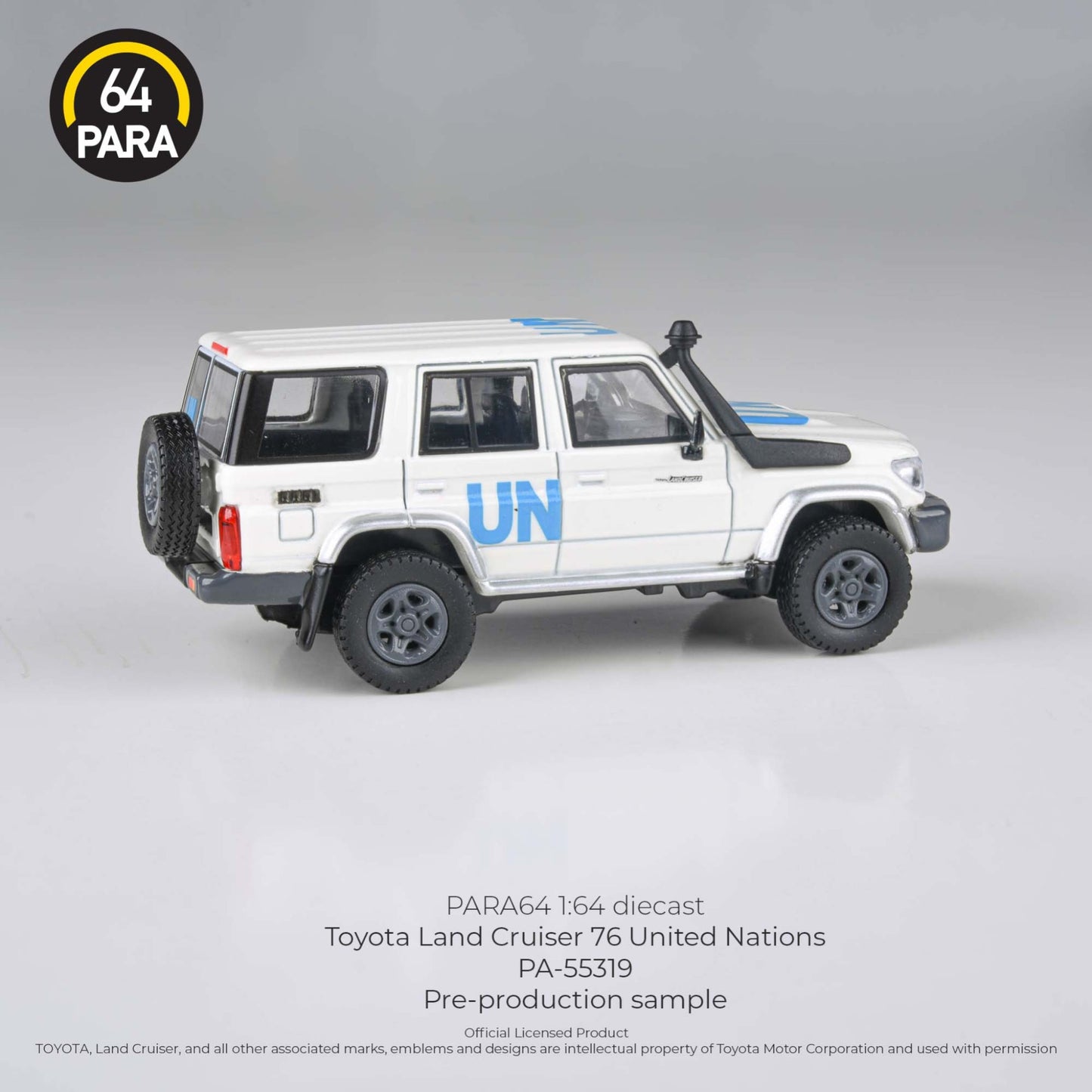 Para64 - Toyota Land Cruiser 76 - United Nations - PA-55319 (LHD)