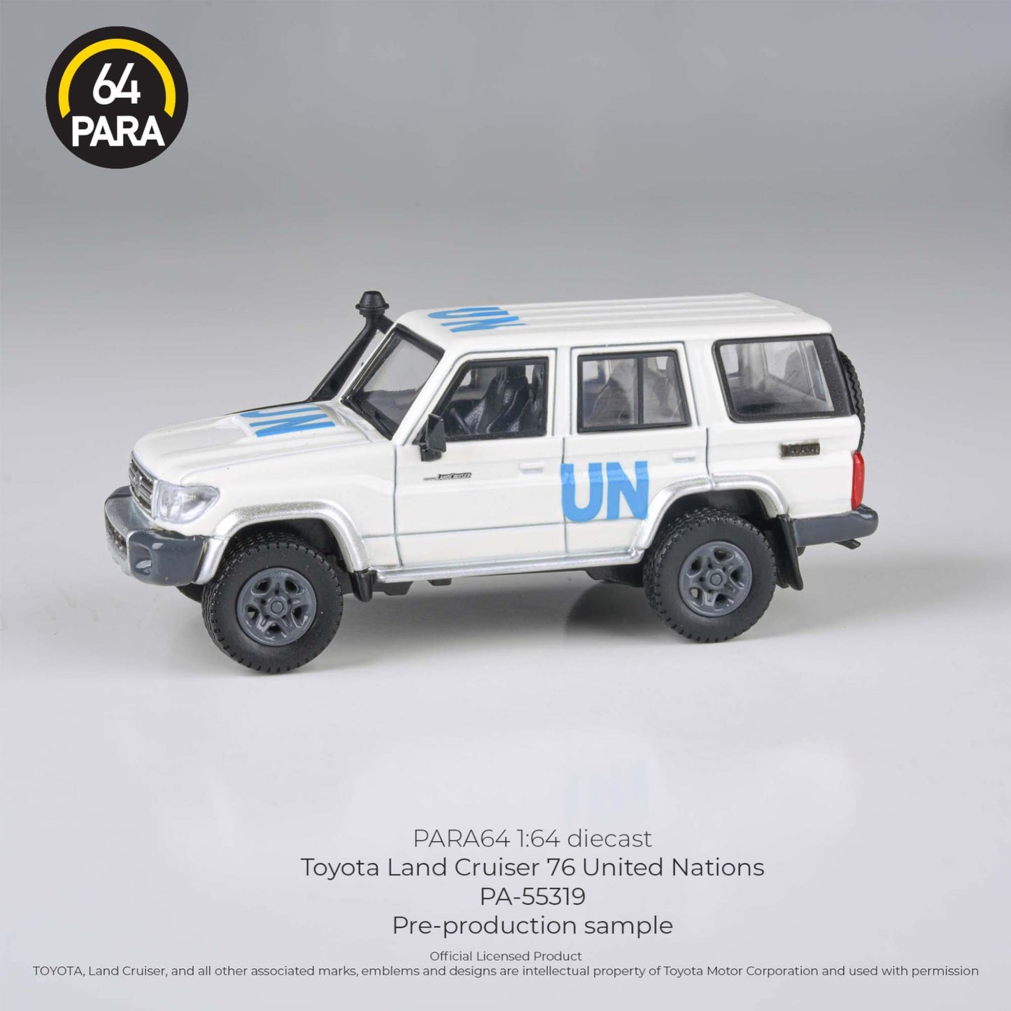 Para64 - Toyota Land Cruiser 76 - United Nations - PA-55319 (LHD)