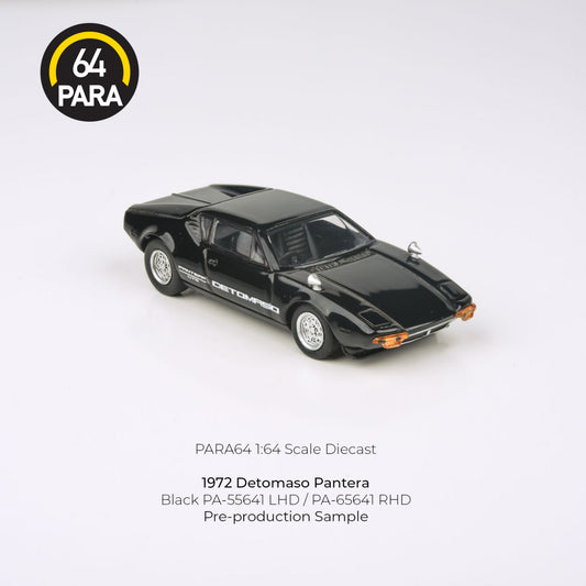 PARA64 - 1972 DeTomaso Pantera - black - PA-55641 (LHD)