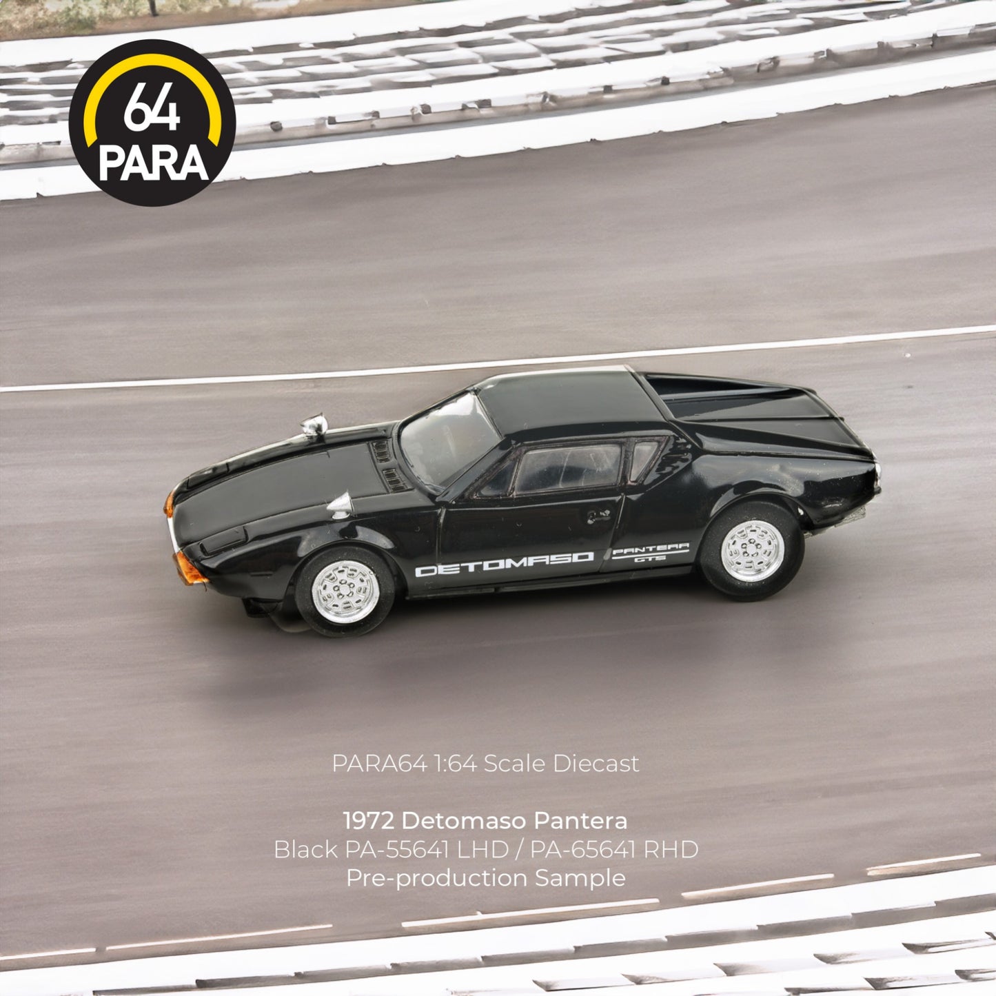 PARA64 - 1972 DeTomaso Pantera - black - PA-55641 (LHD)