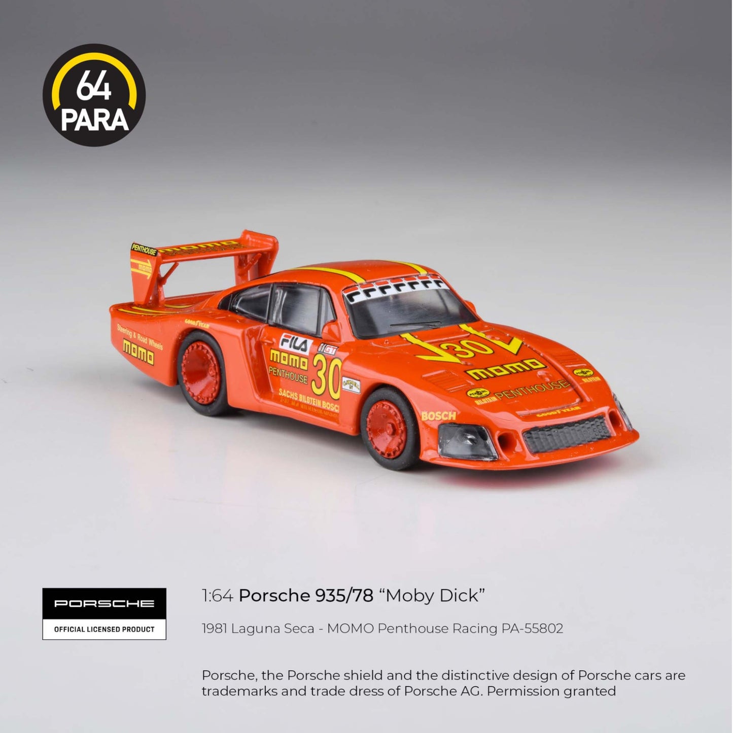 PARA64 - Porsche 935/78 Moby Dick - PA-55802 (LHD)