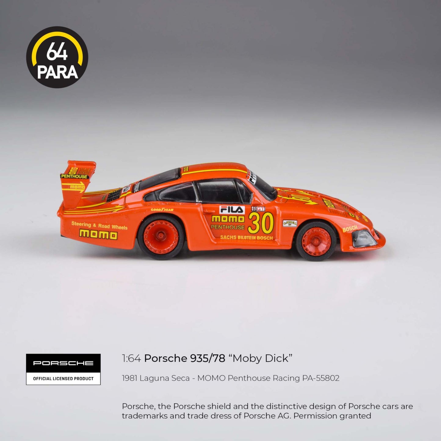 PARA64 - Porsche 935/78 Moby Dick - PA-55802 (LHD)