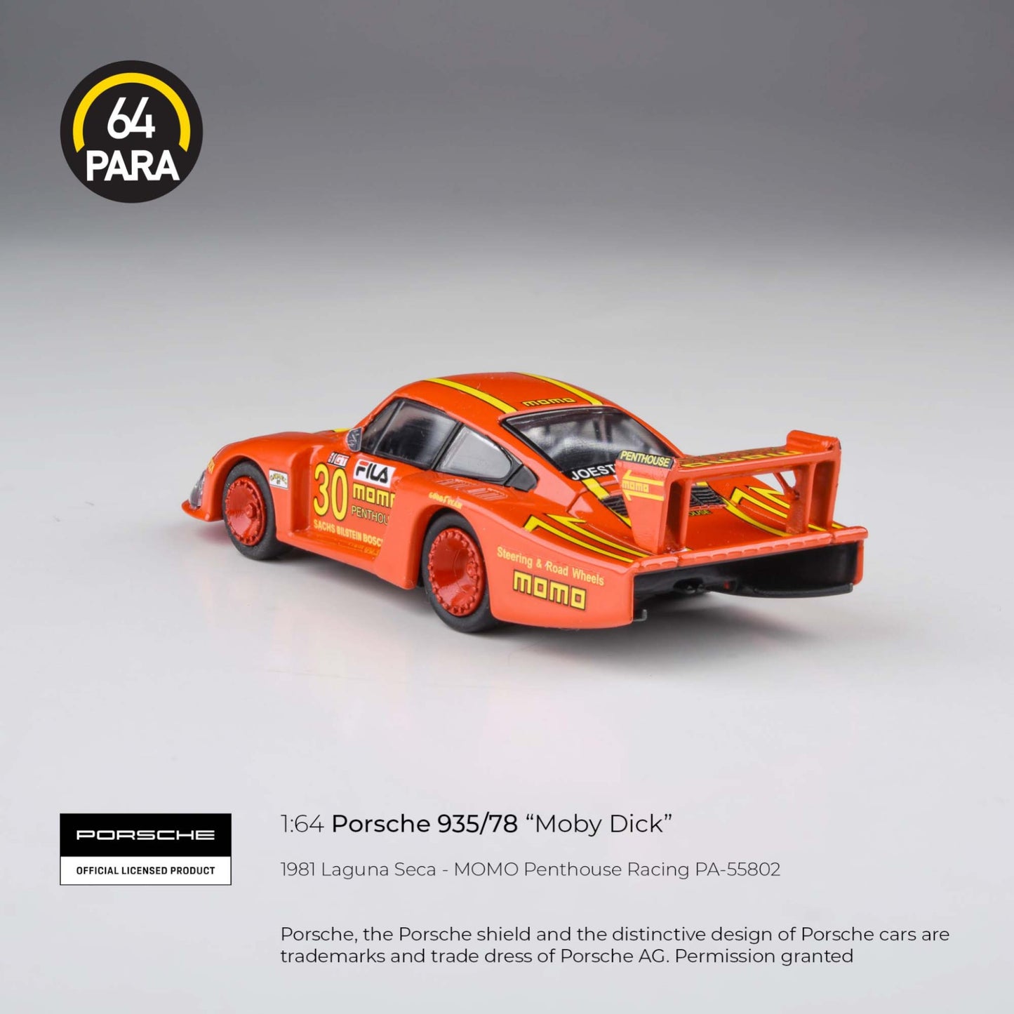 PARA64 - Porsche 935/78 Moby Dick - PA-55802 (LHD)