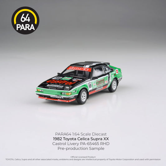 PARA64 - 1982 Toyota Celica Supra XX - Castrol Livery - PA-65465 (RHD)