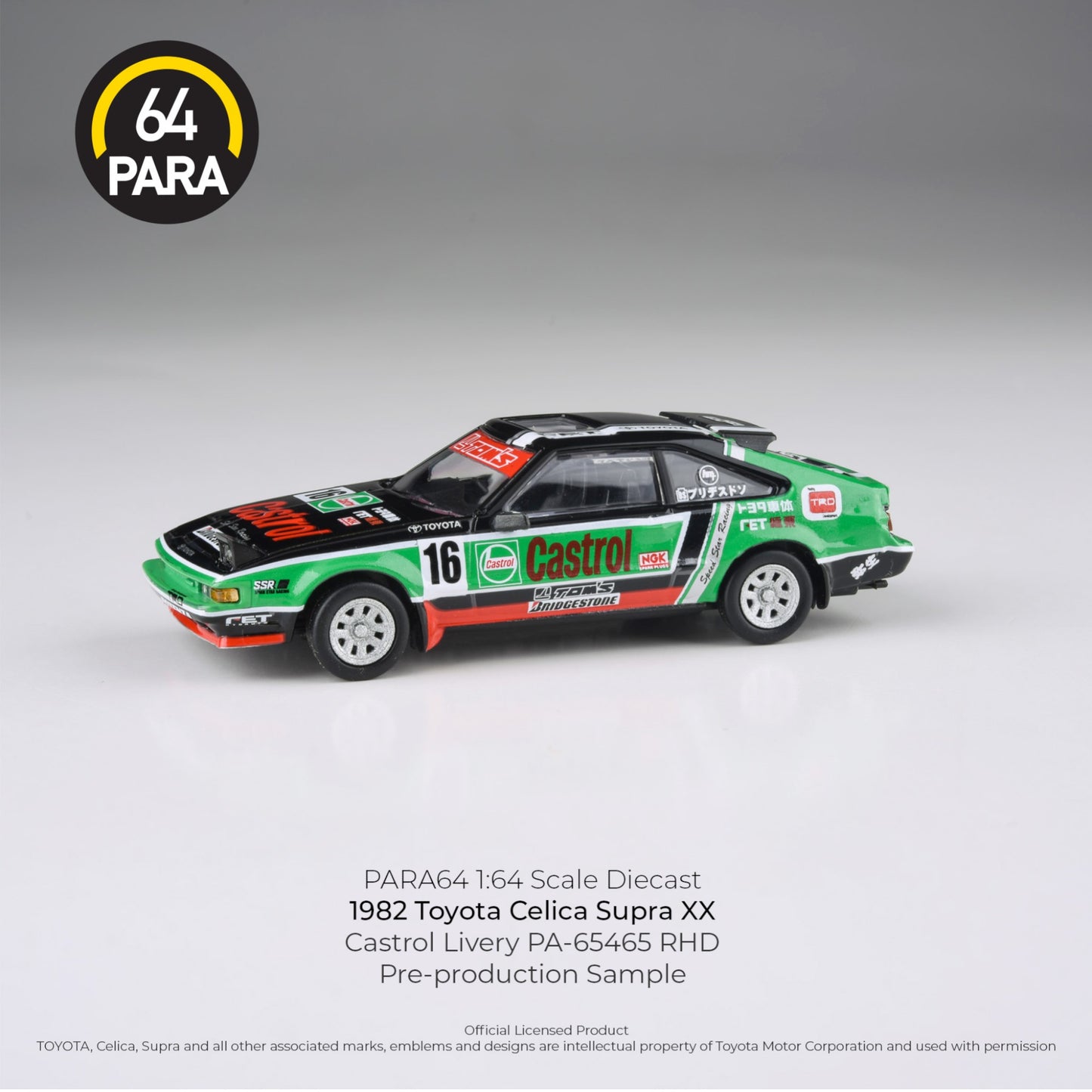 PARA64 - 1982 Toyota Celica Supra XX - Castrol Livery - PA-65465 (RHD)