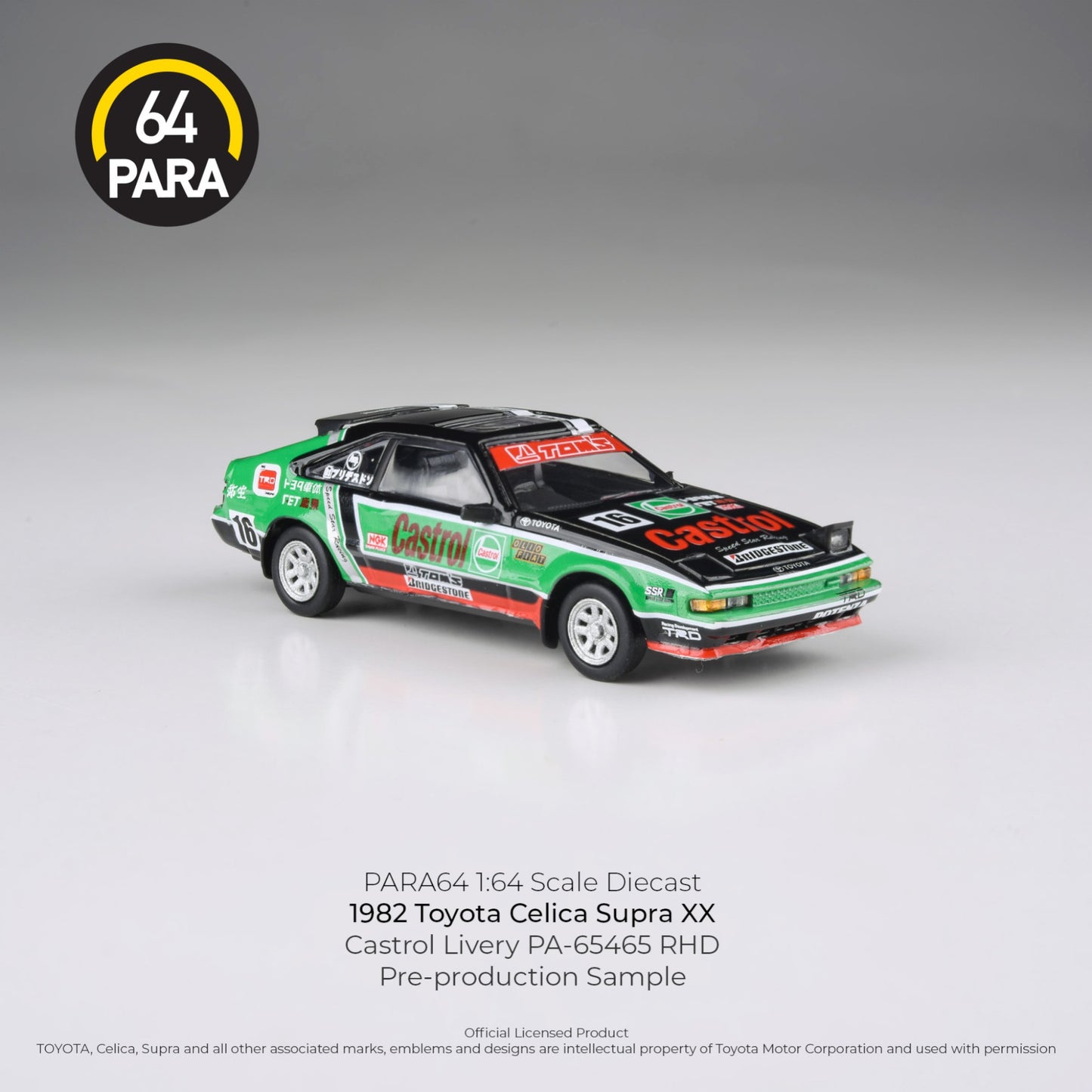 PARA64 - 1982 Toyota Celica Supra XX - Castrol Livery - PA-65465 (RHD)