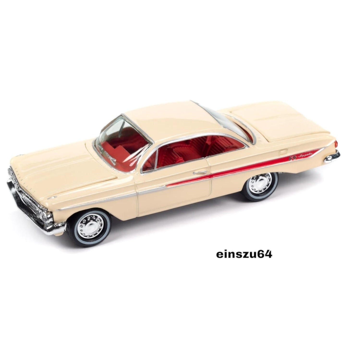 Johnny Lightning - 1961 Chevrolet Impala coronna cream - Classic Gold - JLSP353A