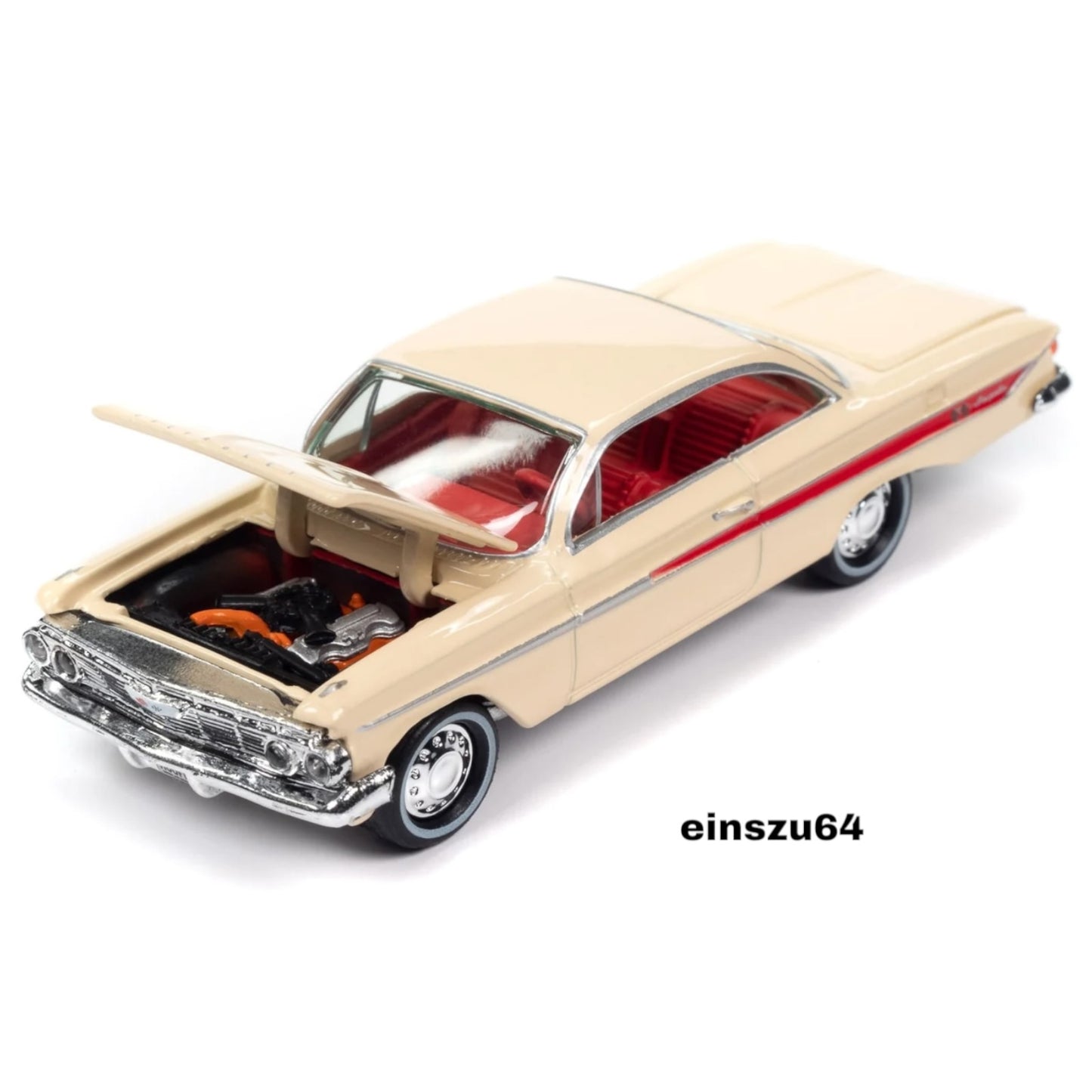 Johnny Lightning - 1961 Chevrolet Impala coronna cream - Classic Gold - JLSP353A