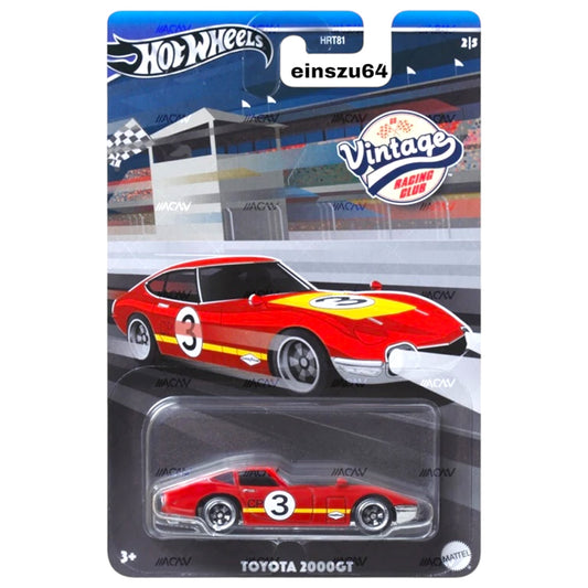 Hot Wheels 2024 - Vintage Racing Club Mix 2 - Toyota 2000GT - HRV07 - 1:64