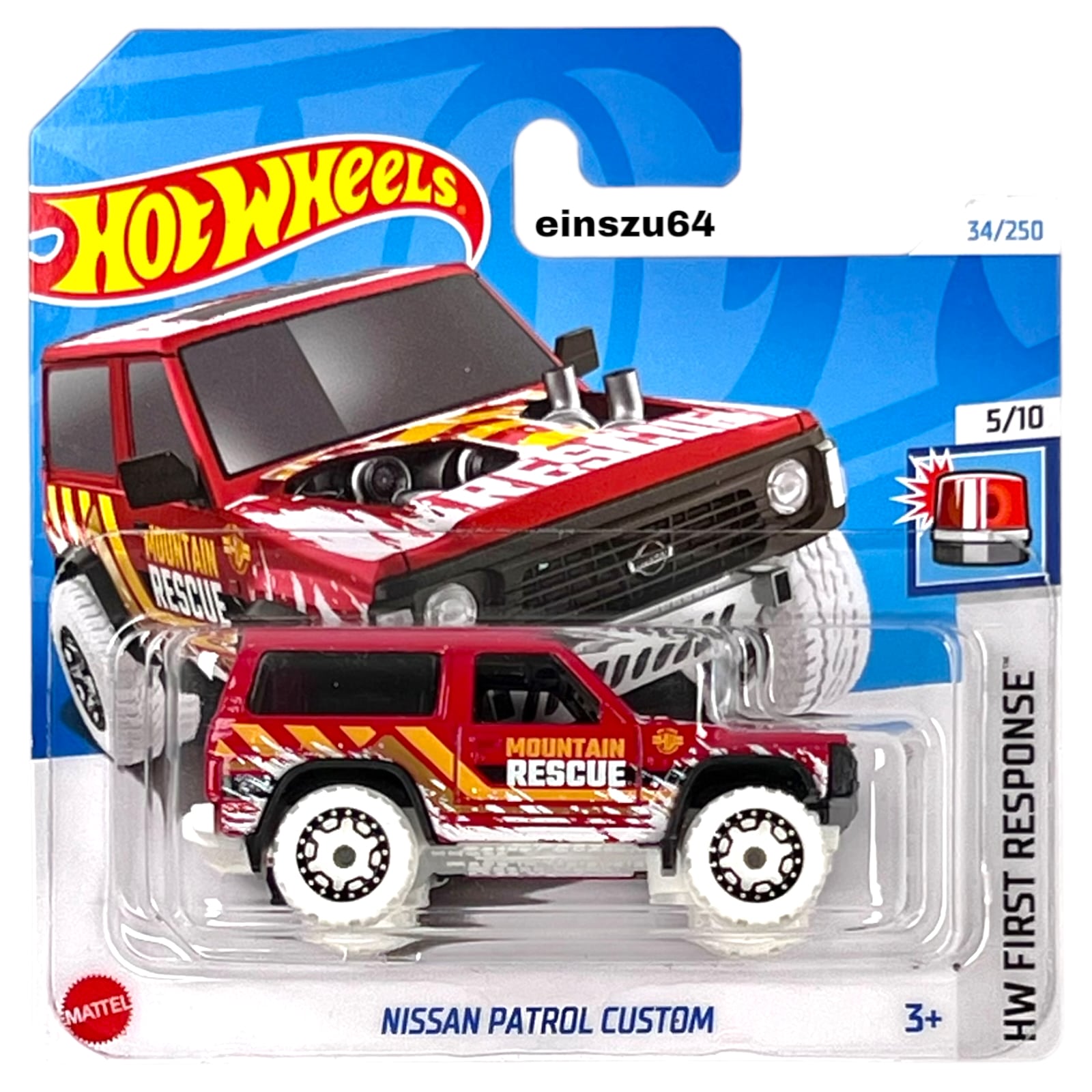 Hot Wheels 2024 - Nissan Patrol Custom - First Response 5/10 - HTB59 ...