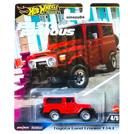 Hot Wheels 2024 - Fast & Furious - Toyota Land Cruiser FJ43 - HRT96 - 1:64