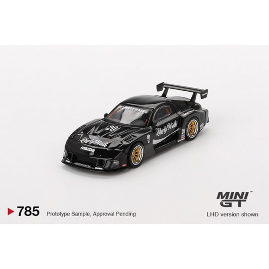 Mini GT - Pre-Order - 2023 Mazda RX-7 LB Super Silhouette, black - MGT00785 (LHD) - 1:64