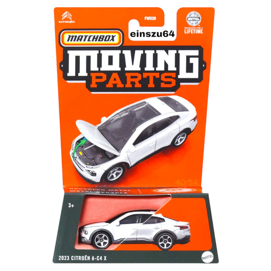 Matchbox 2024 - Moving Parts - 2023 Citroen E-C4X - HVM96