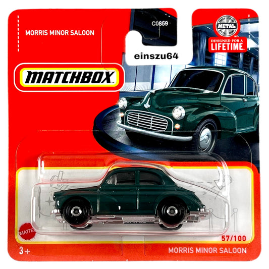 Matchbox 2024 - Morris Minor Saloon - HVN56 - 57/100 - 1:64