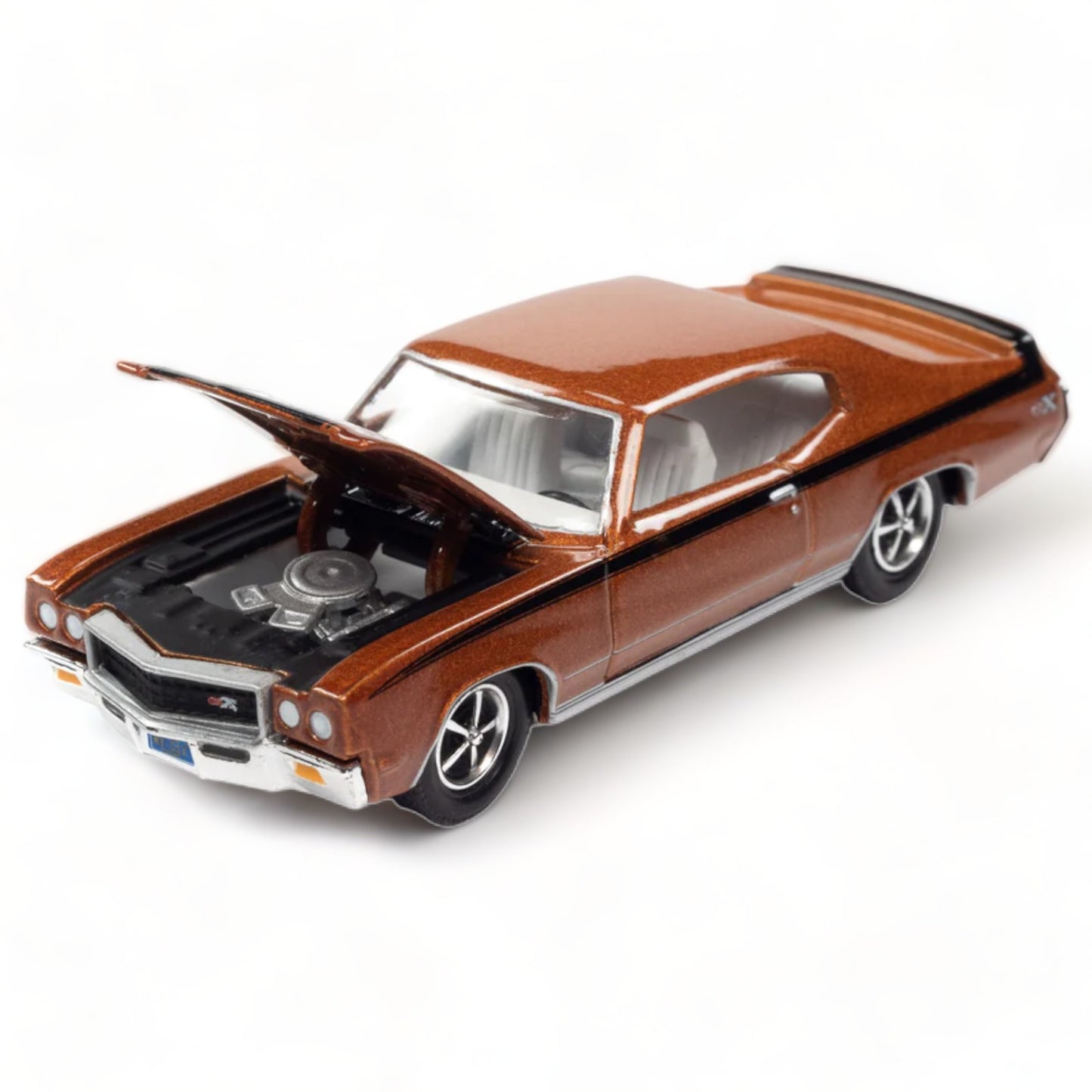 Racing Champions - 1970 Buick GSX, Burnished Copper - RCSP027 - 1:64