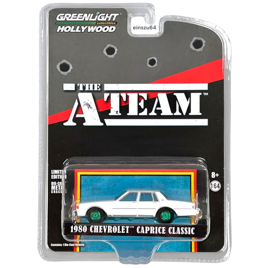 Greenlight - 1980 Chevrolet Caprice - The A-Team - 44865-C - 1:64 - Hollywood - Green Machine