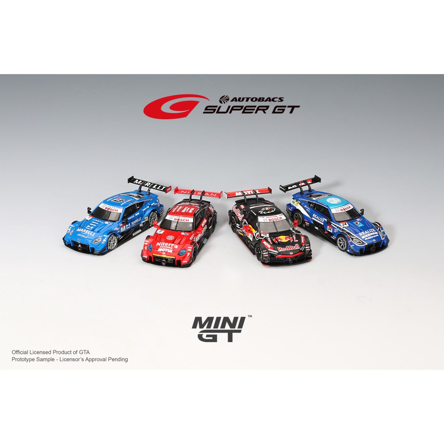 Mini GT - Pre-Order -  NISSAN Z GT500 NO.1 MARELLIIMPULZ TEAM IMPUL 2023 - MGT00849