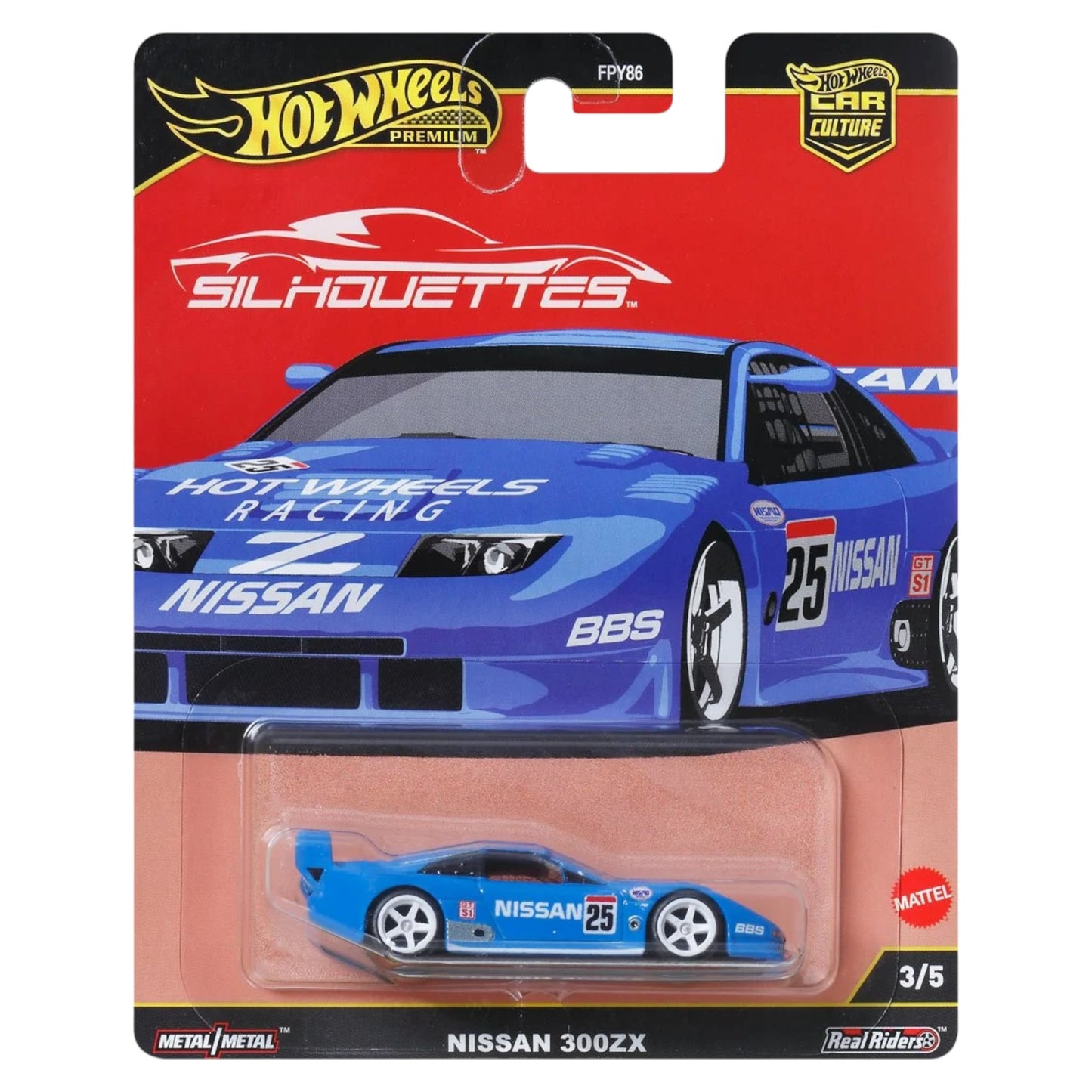 Hot Wheels 2025 - Silhouettes - Nissan 300ZX - JBK61