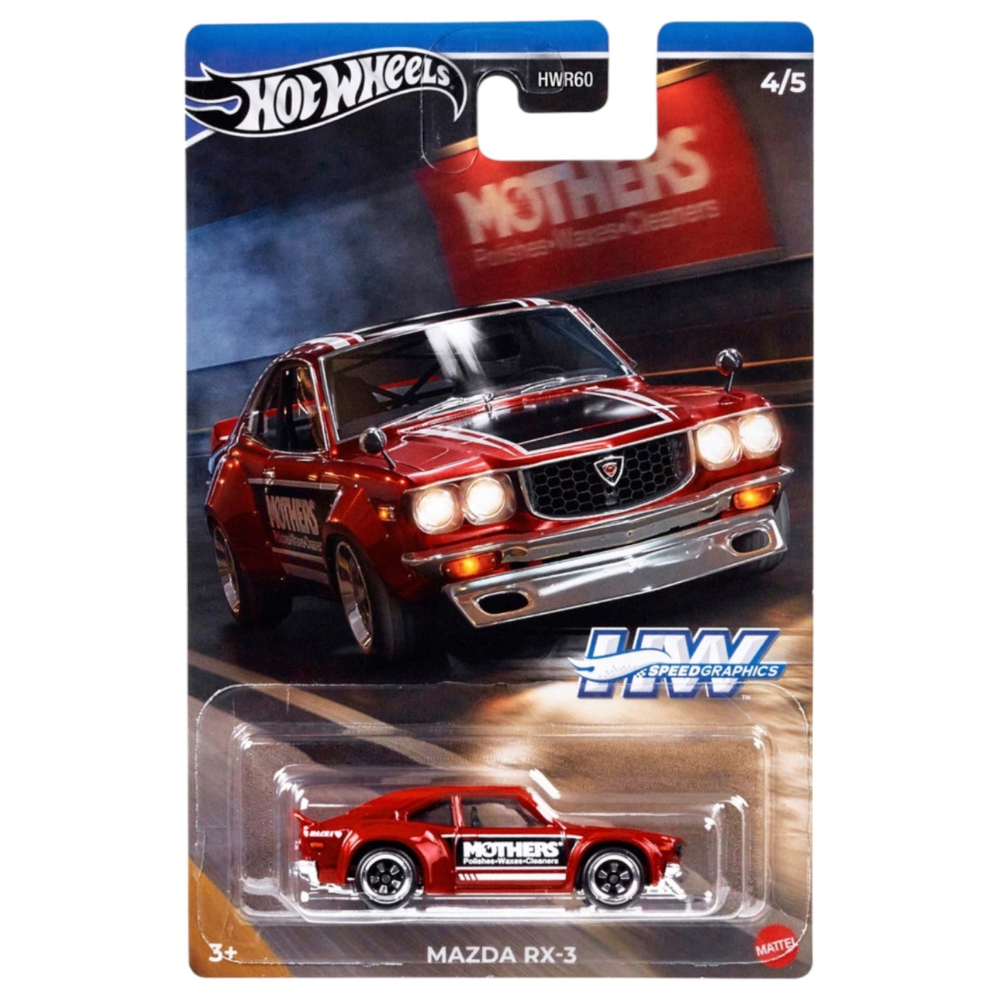 Hot Wheels 2024 - Mazda RX-3 - Speed Graphics - HRT07