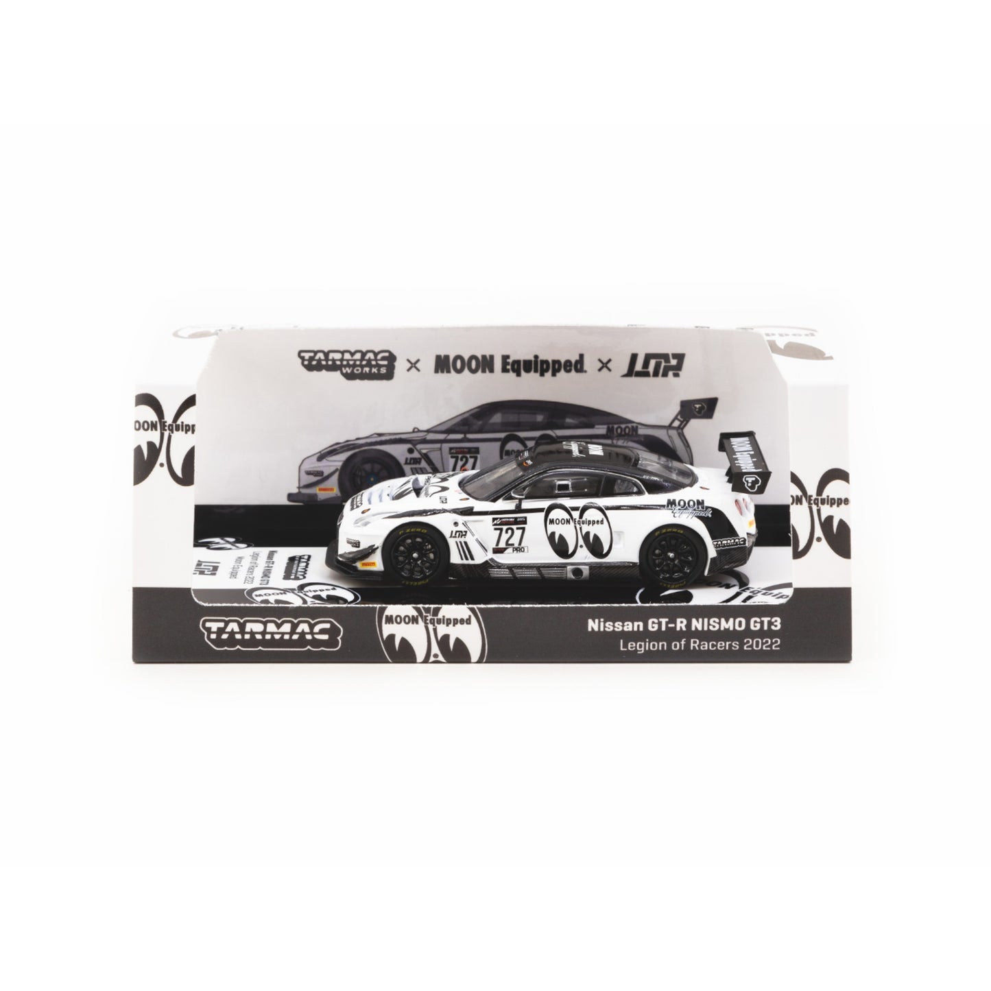 Tarmac Works - Nissan GT-R Nismo GT3 Legion of racers 2022 Moon - T64-035-ME