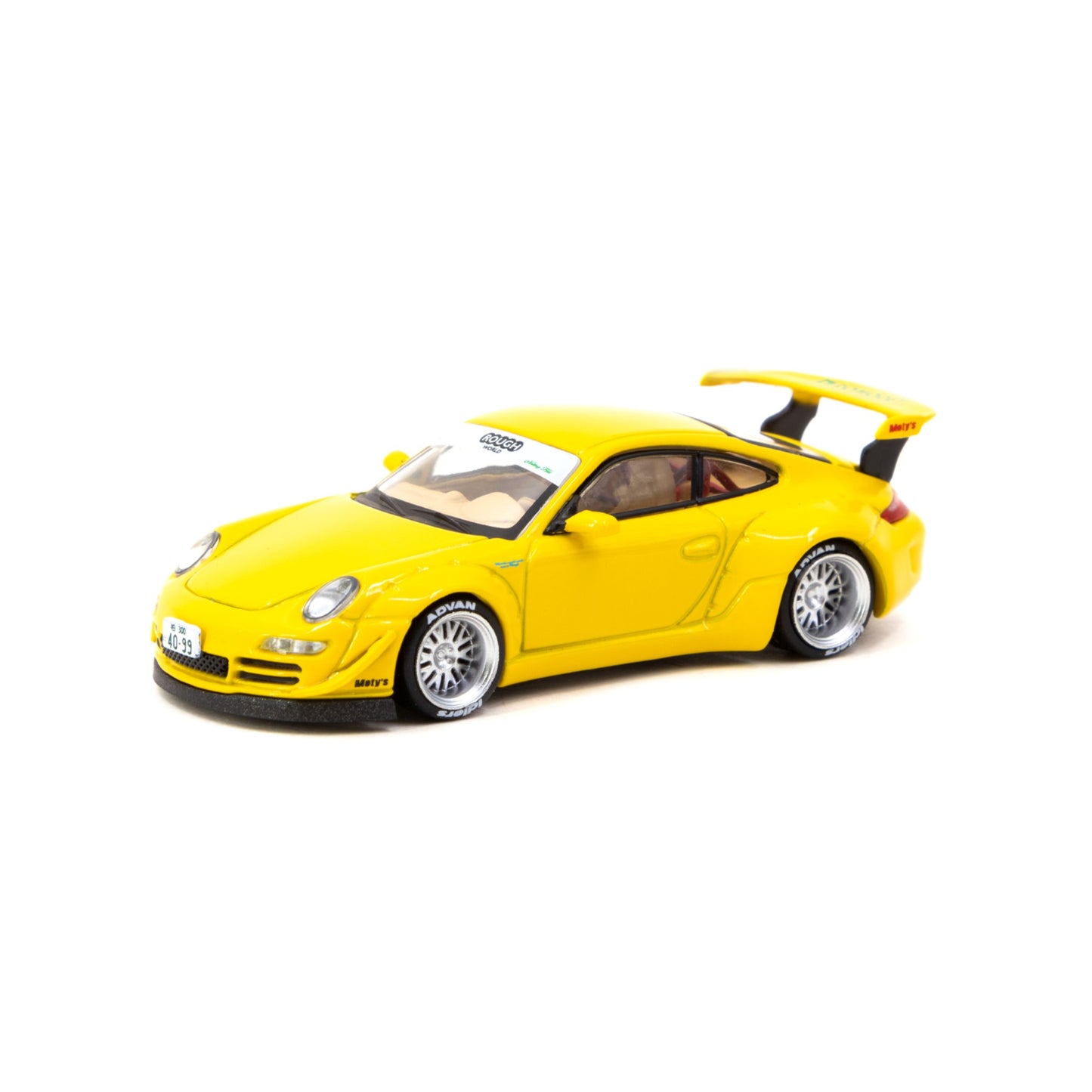 Tarmac Works - Porsche RWB 997 *Notting Hill*, yellow - T64-057-NO