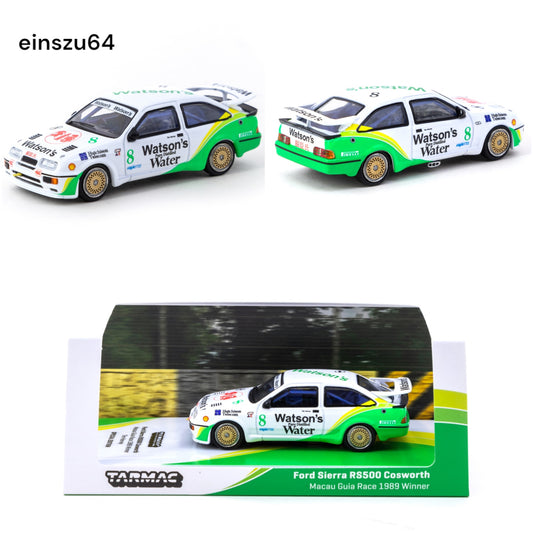 Tarmac Works - 1989 Ford Sierra RS5000 Cosworth Macau Guia Race - T64-058-89MGP08 - 1:64