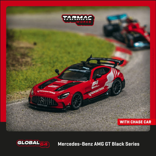 Tarmac Works - Mercedes Benz AMG GT Black Series *Safety Car*, red/black - T64G-042-SC