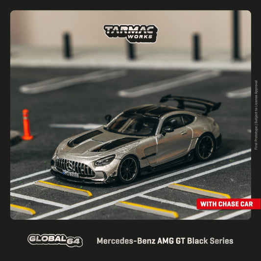 Tarmac Works - Mercedes-Benz AMG GT Black Series, silver metallic - T64G-042-SL