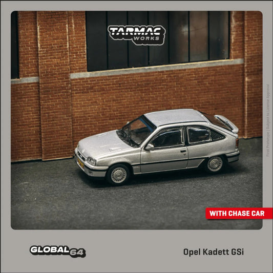 Tarmac Works - Opel Kadett GSi, silver - T64G-065-SL