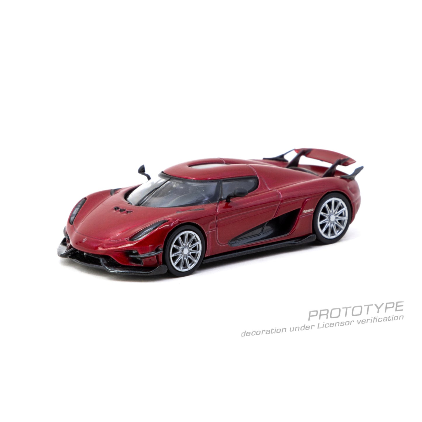 Tarmac Works - Pre-Order - Koenigsegg Regera, red metallic - T64G-TL017-RE