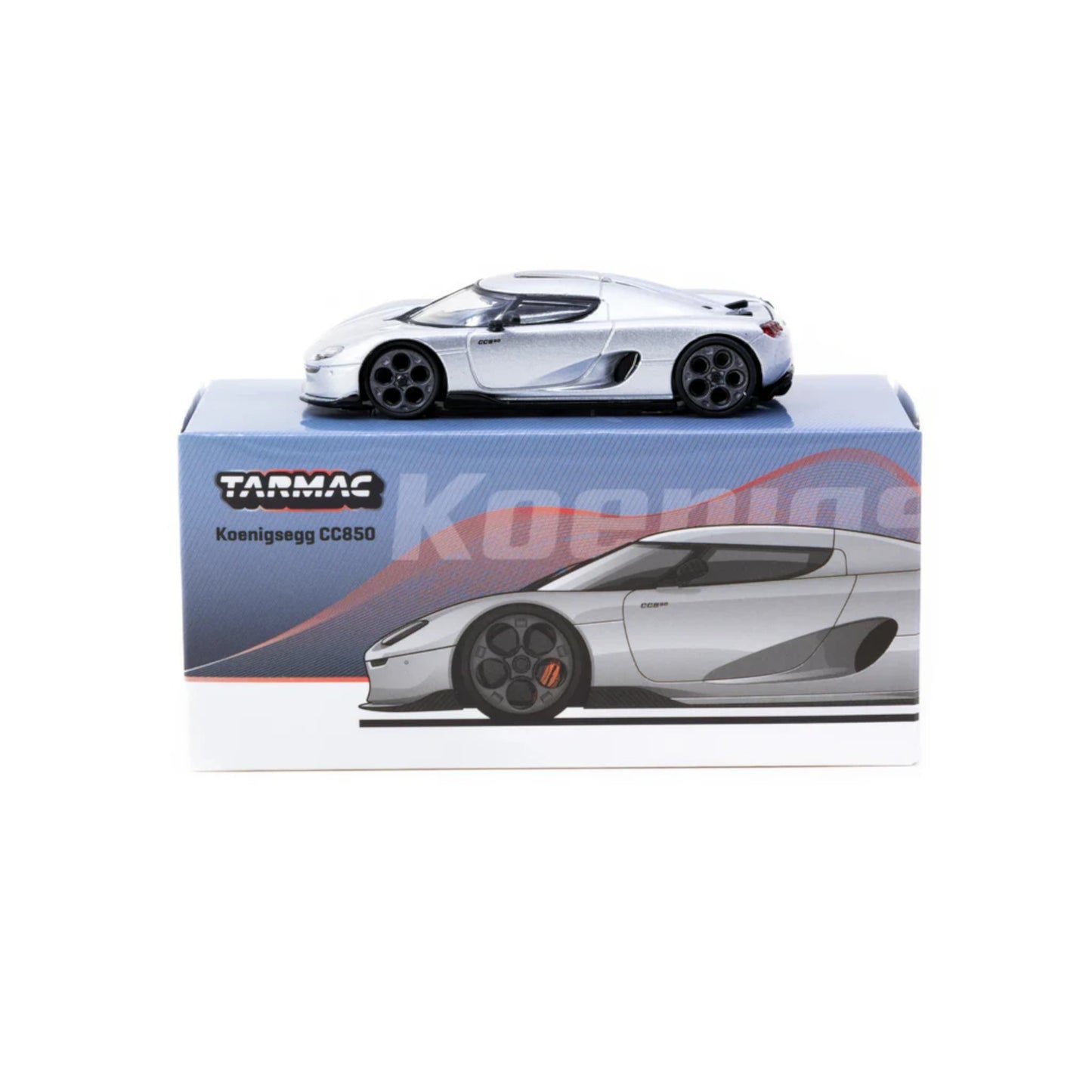 Tarmac Works - Koenigsegg CC850, silver - T64G-TL051-SL