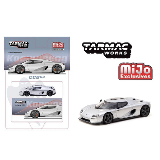 Tarmac Works - Koenigsegg CC850, silver - T64G-TL051-SL - Mijo Exclusive