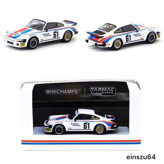 Tarmac Works x Minichamps - Porsche 934 #61 24h Daytona 1977 - T64MC-003-DAY - 1:64