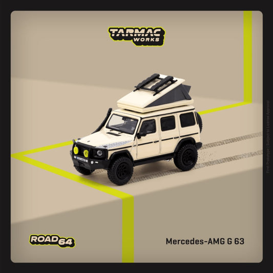 Tarmac Works - Mercedes AMG G63 *Camping*, beige/white - T64R-040-CAMP