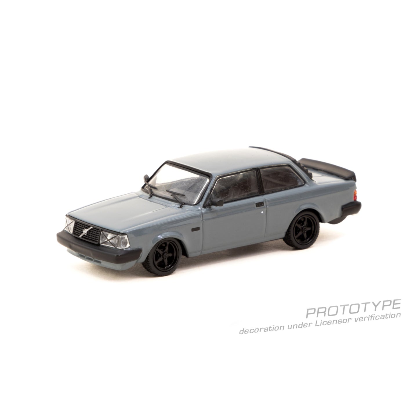 Tarmac Works - Pre-Order - Volvo 242 Custom - grey - T64R-050-GRY